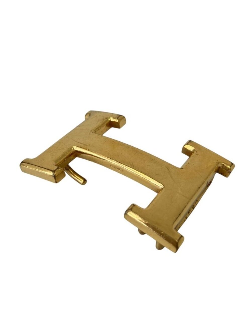 Hermes Vintage Constance Belt Buckle Gold